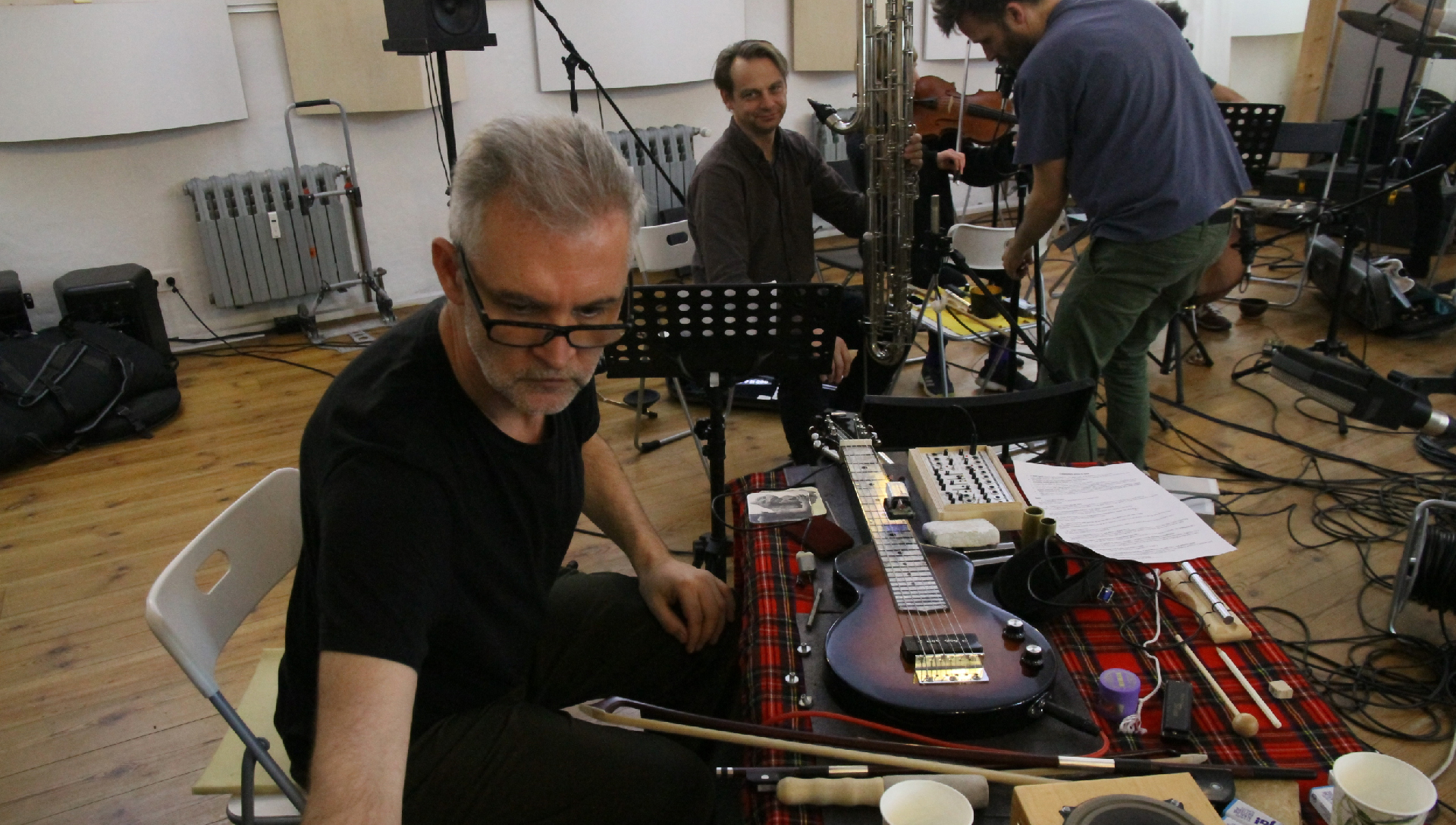 2019-07-08 Ame Zek's 'Unfinished sense of time' im Studio Börne45